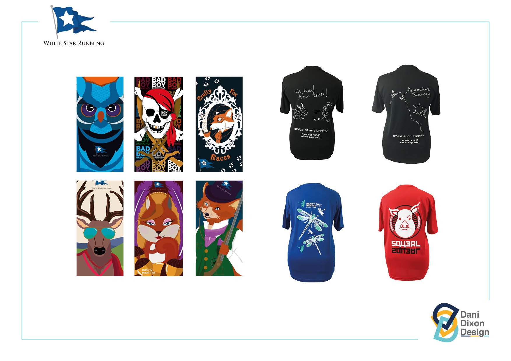 Clothing and buff branding