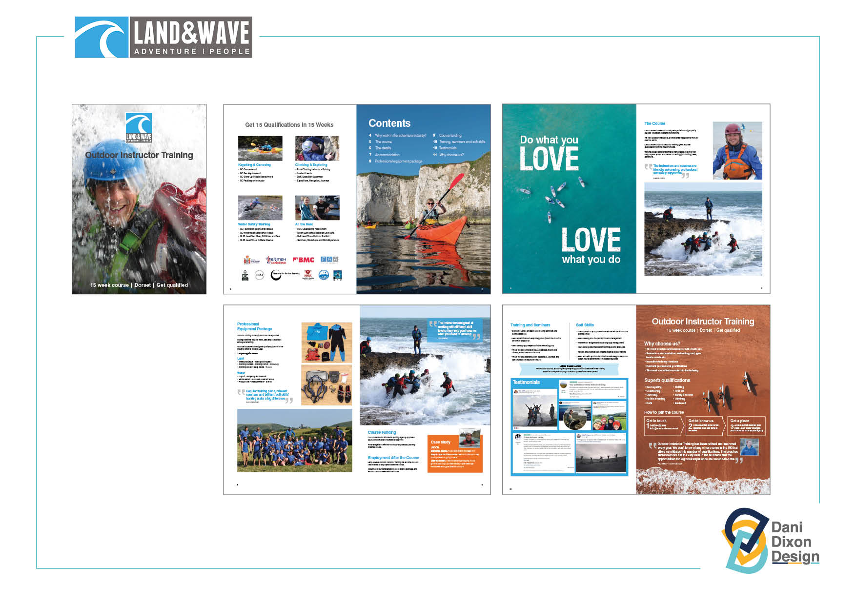 A4 brochure design