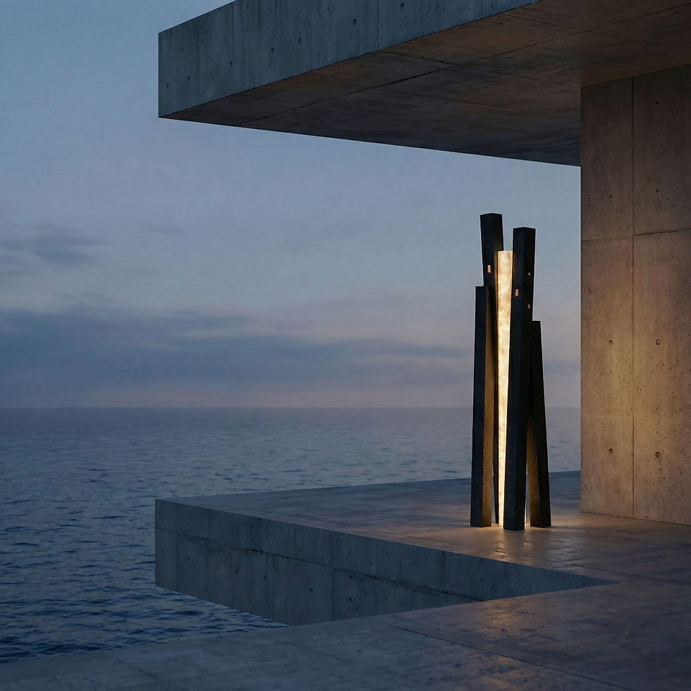 Thumbnail: Floor Lamp - Crossing Wood
