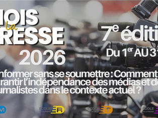 7e édition du MOIS DE LA PRESSE : Comment informer sans se soumettre ?