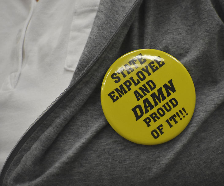 State Employee Button