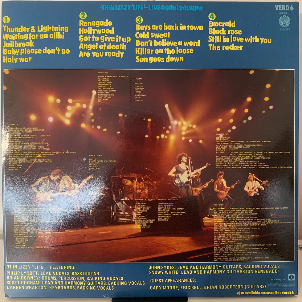 Thumbnail: Thin Lizzy - Life (Live)