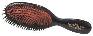 A mason pearson brush is a famous brush with natural bristles. It's very gentle on the hair