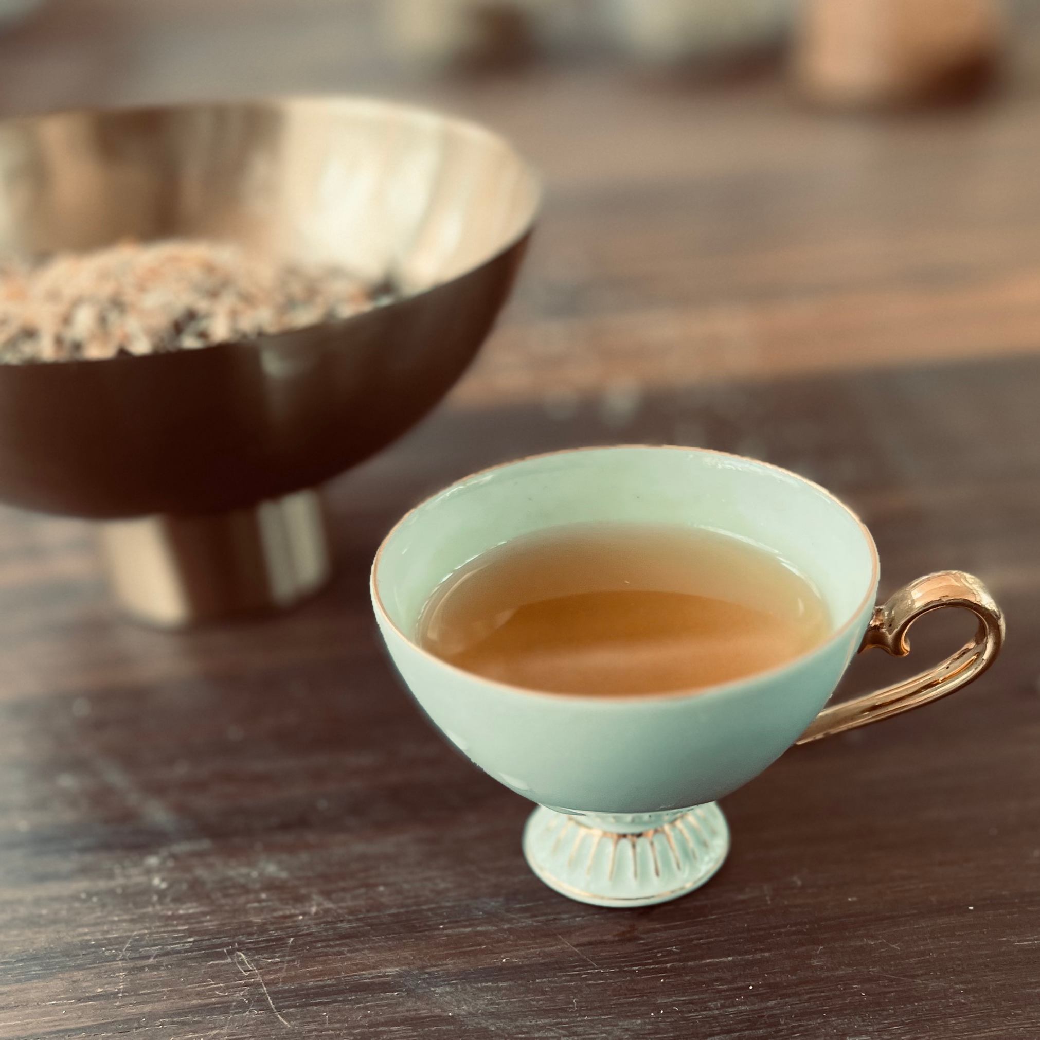 cup of herbal tea