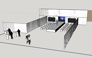 3D Visualisation for Corporate Events Planning London UK