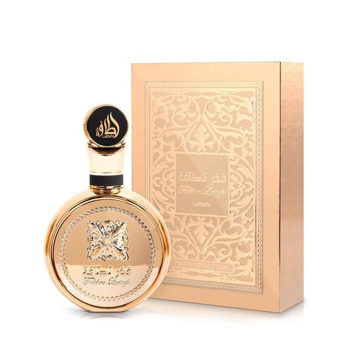 Lattafa Fakhar Gold Extrait EDP 100ml flacon — parfum oud boisé homme | Élite Cosmétique Parfum Strasbourg