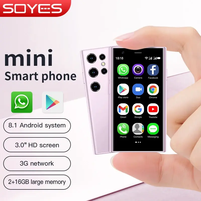 Miniature : Mini Smartphones Android 8.1 Double SIM SOYES S23 Pro & Mini 24