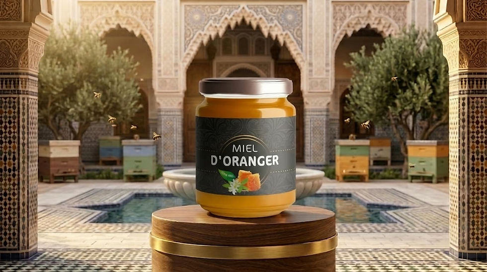 Miel Oranger Maroc - Elite Cosmetique Parfum - Bischheim - Condé sur l'Escaut