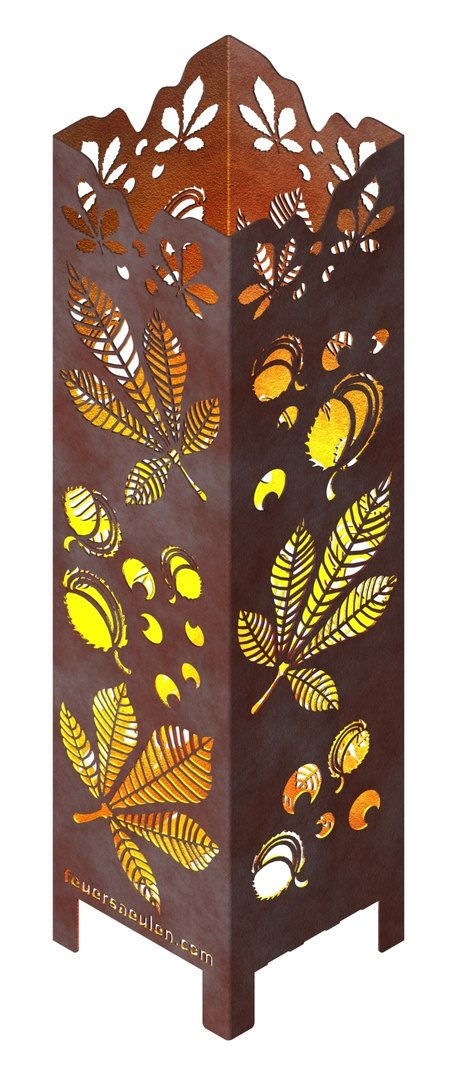 Kastanien gross eckig