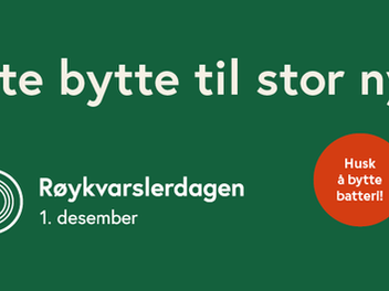 Røykvarslerdagen 1. desember