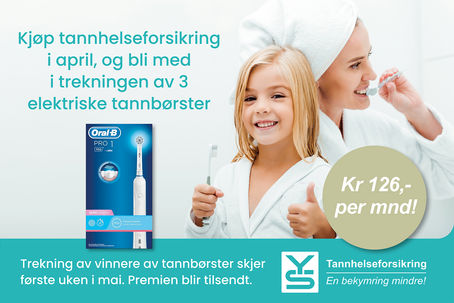 Nå er det på tide å ta vare på tennene