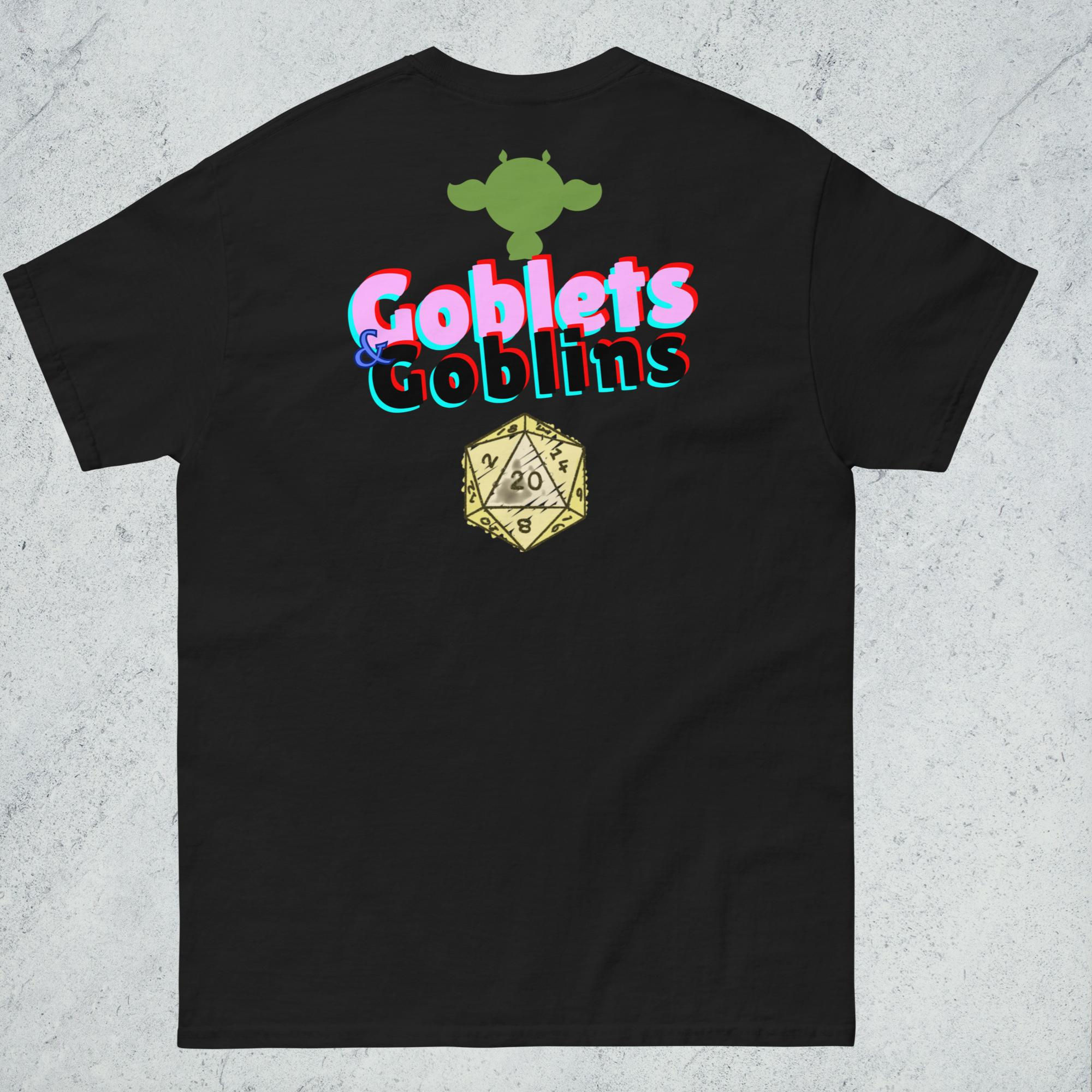 Unisex classic tee D&D Clubs Front & Back