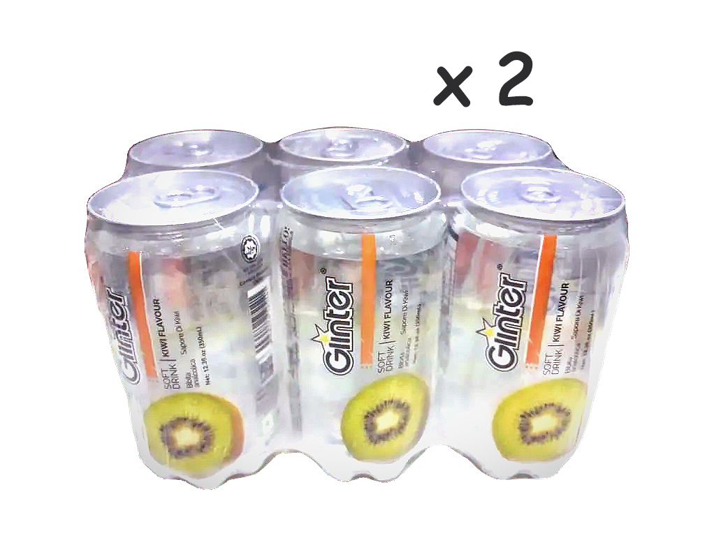 Glinter Sparkling Beverage Mixed (350ml x 12 Cans)
