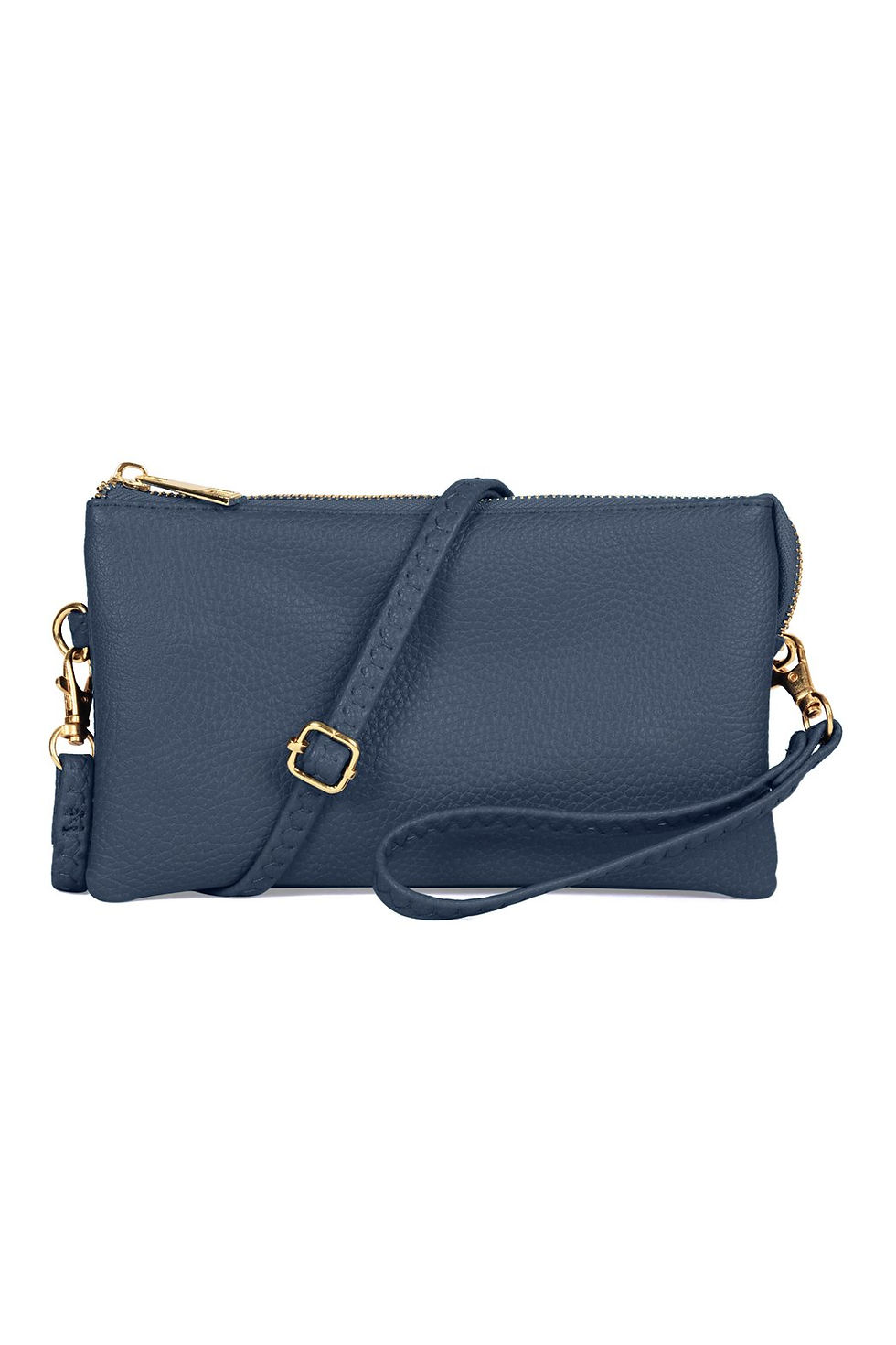 Thumbnail: 7013lpd - Faux Crossbody Wristlet Bag