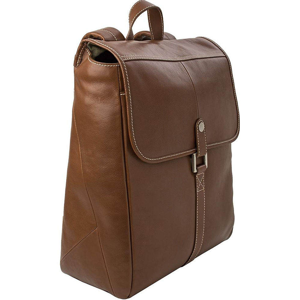 Thumbnail: Hector Large 17" Laptop Compatible Leather Backpack
