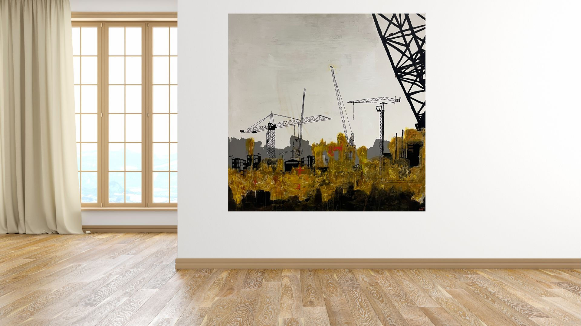 Morgenlys på havnen (Sunset 2)