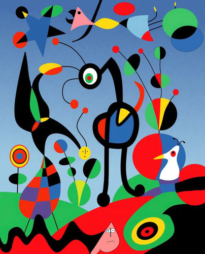 The Garden, Barcelona by Joan Miró | Somerville Editions