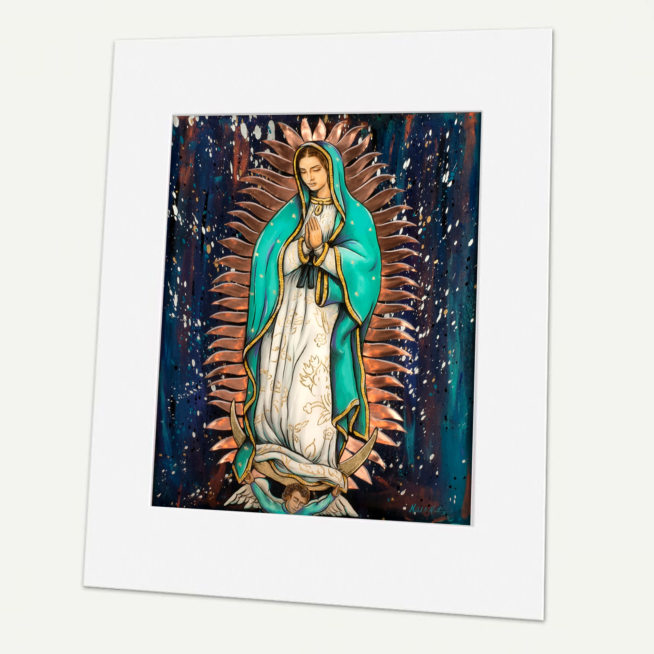 "Azul"  Signed matted Giclée Print