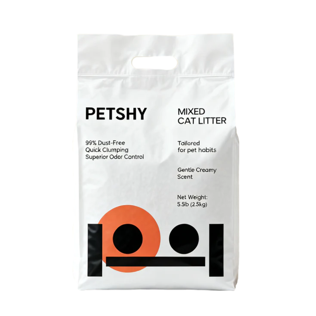 Petshy - New Original Mixed Cat Litter|Odor Control & Low Dust 2.5 KG