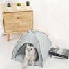 Thumbnail: Summer Cooling Cooler Outdoor Pet Kennel Tent Breathable Foldable Solid Color Si