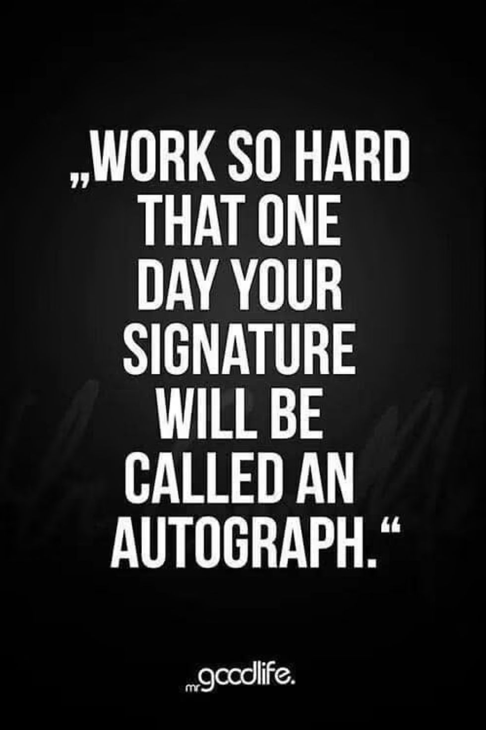 Work Hard :