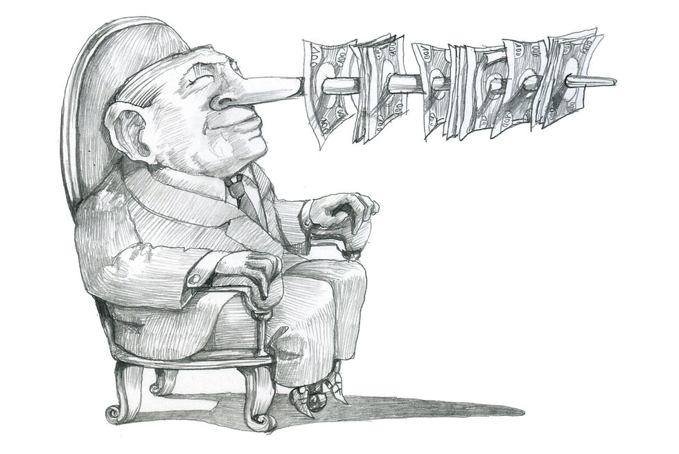 When the system lets greed and short-term incentives drive decisions…