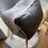 Miniature : Housse de coussin en Lin Gris changeant et blanc
