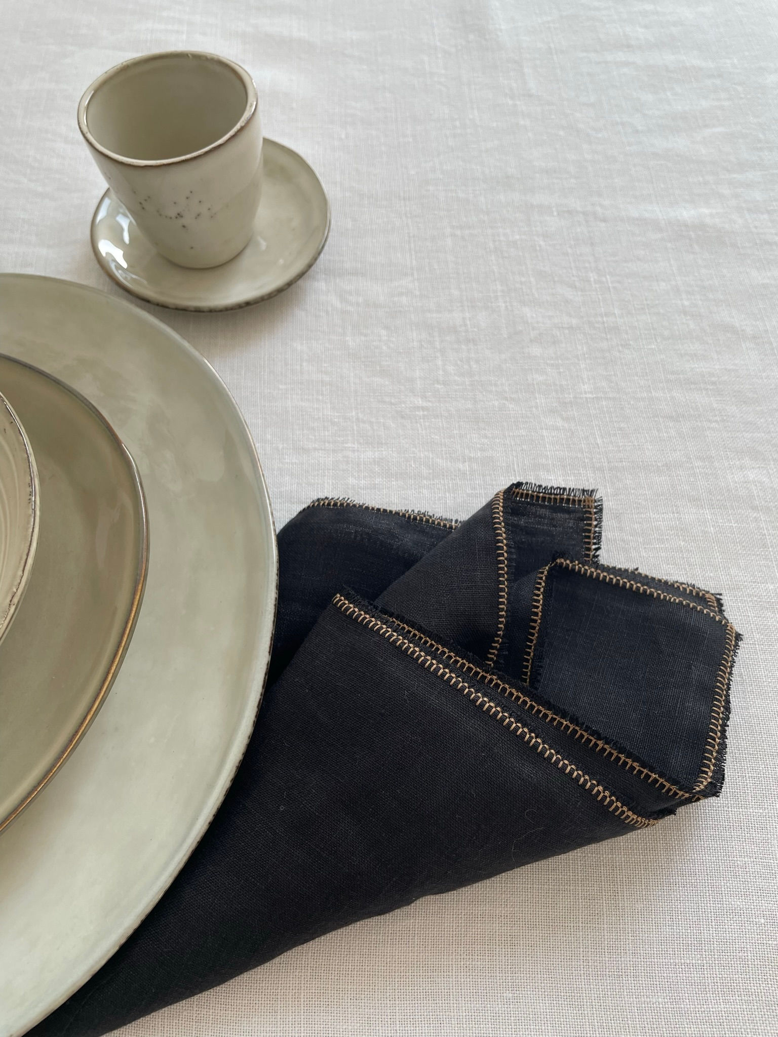 Serviette de table en Lin (Lot de 2)