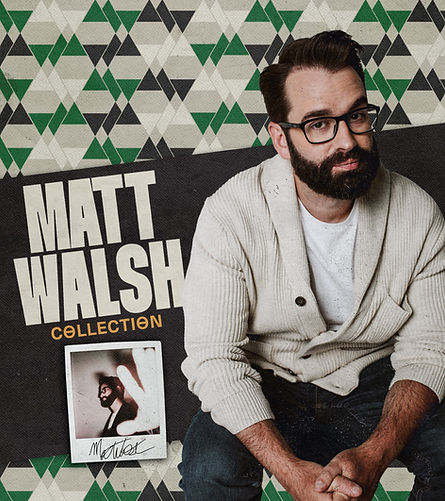 Matt Walsh Shop Assets, Designed on Photoshop for the Daily Wire