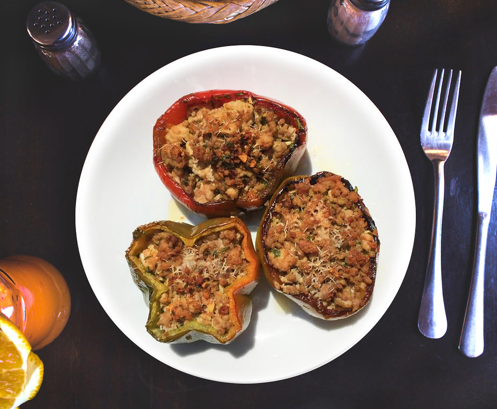 Italian Ripieno STUFFED PEPPERS (Peperoni Ripieni) | Authentic Traditional Italian ...