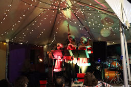 Denise Hernandez as Holly, Katelyn Micko as Jolly, and Anja Schwarzbauer as Janey