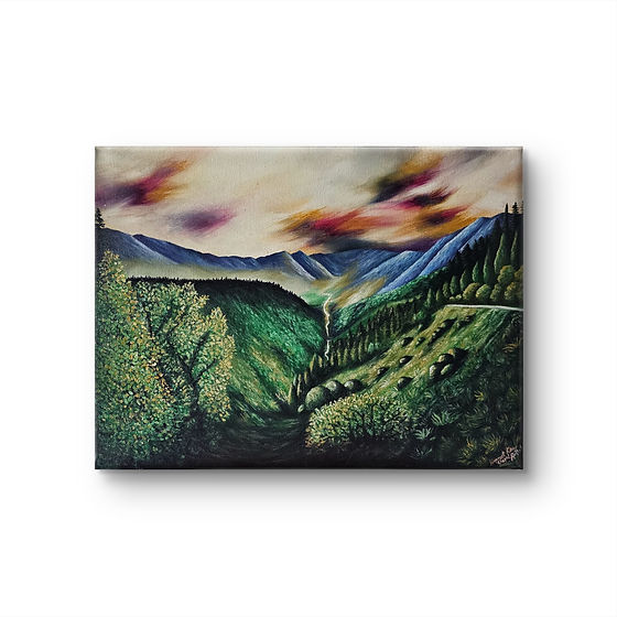 Valley Breeze | Ghazal Artist | Affordable Art for Sale - Original