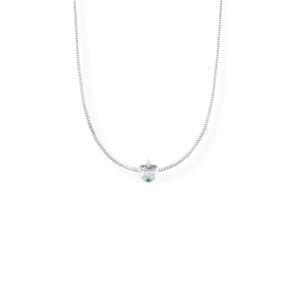 Miniatura: Collar Sagrados Corazones cadena