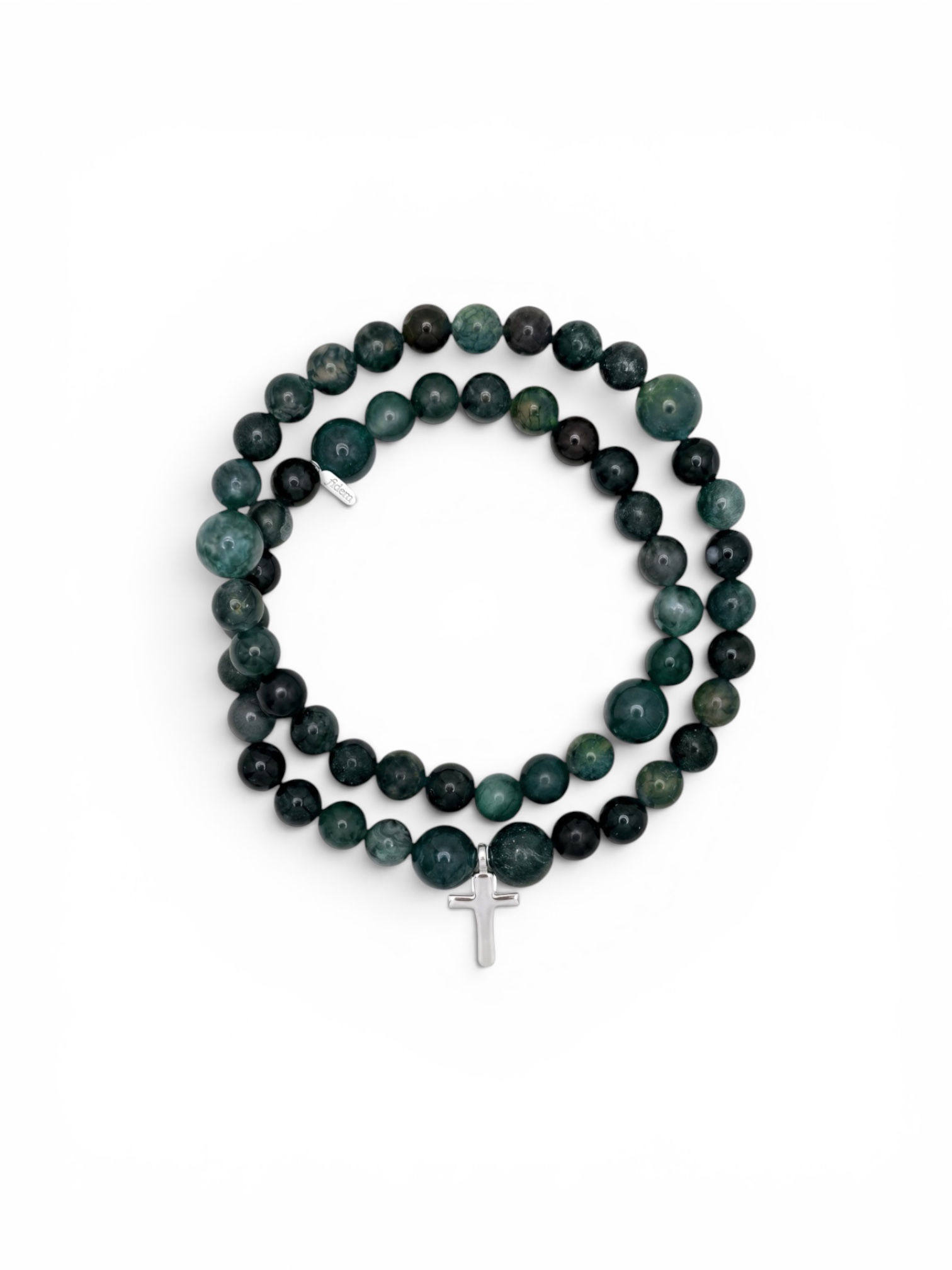 Pulsera Rosario piedras naturales