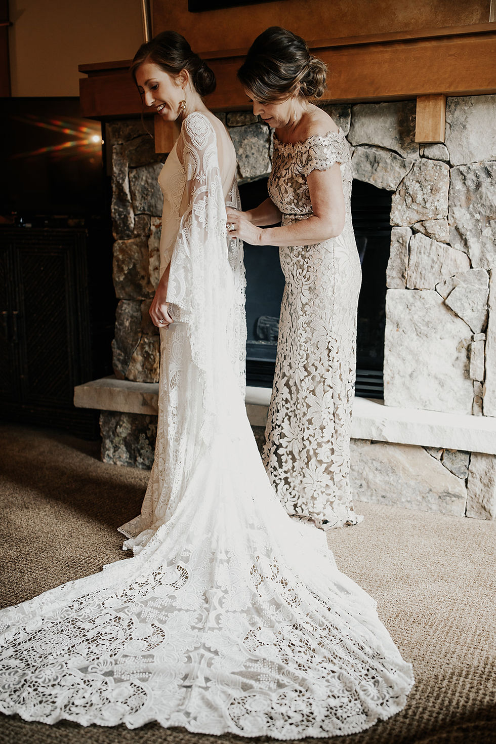 Timber Ridge Wedding - Keystone Colorado Wedding - Wedding Dress