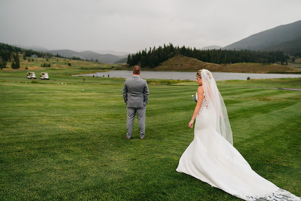 Keystone Ranch Wedding - First Look