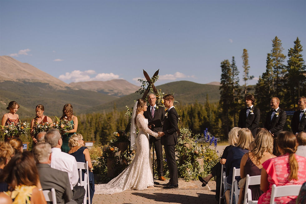 Breckenridge Wedding Planner - Ten Mile Station Wedding - Breckenridge Wedding Ceremony