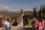 Breckenridge Wedding Planner - Ten Mile Station Wedding - Breckenridge Wedding Ceremony - First kiss