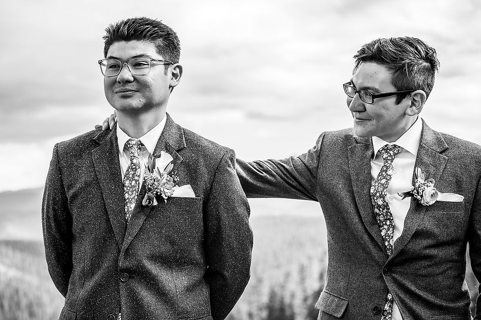 Timber Ridge Wedding - Keystone Wedding - Groom