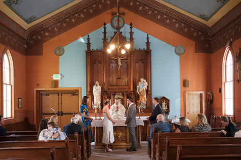St Mary's Wedding in Breckenridge Colorado