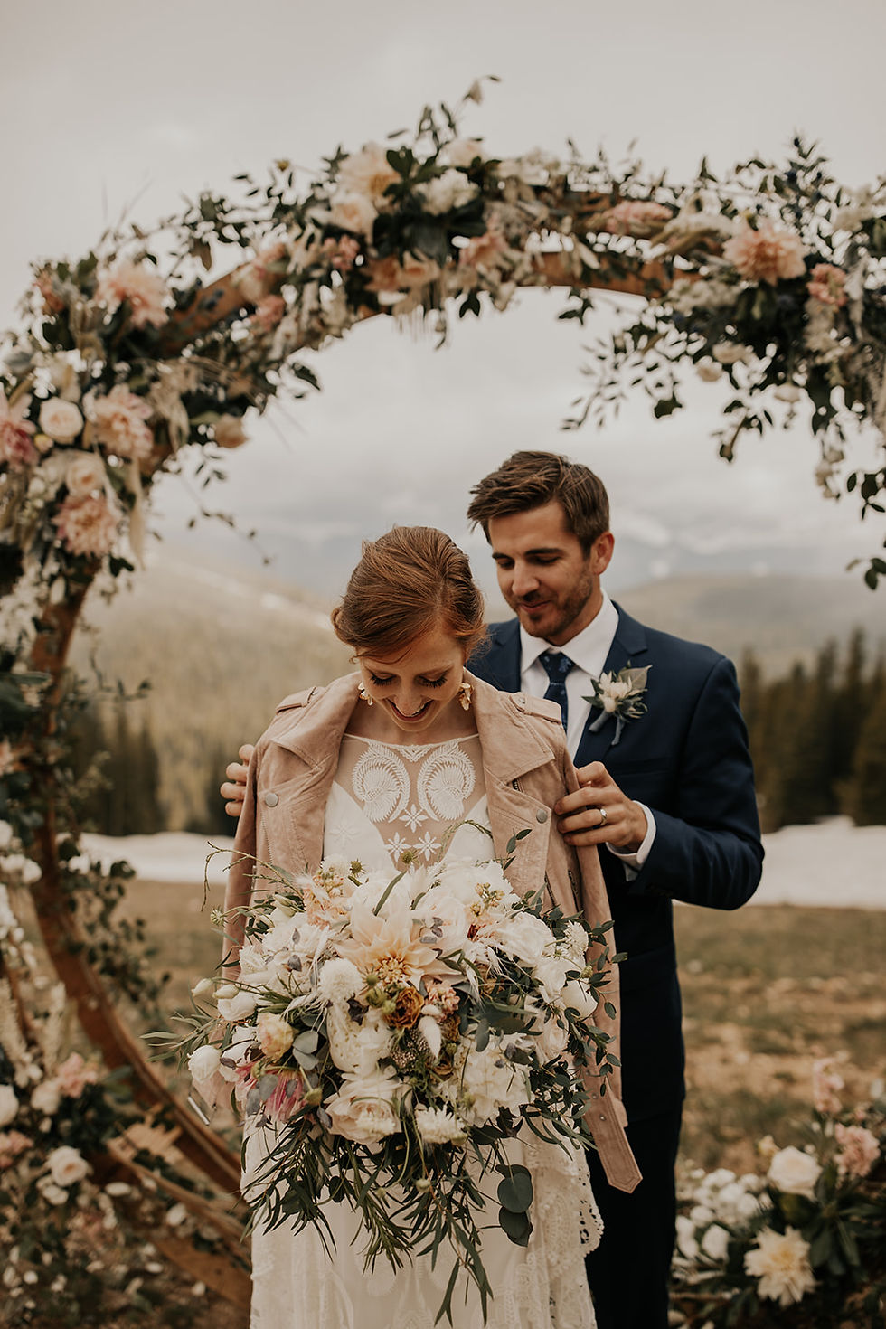 Keystone Wedding Planner - Timber Ridge Wedding - Bride and Groom