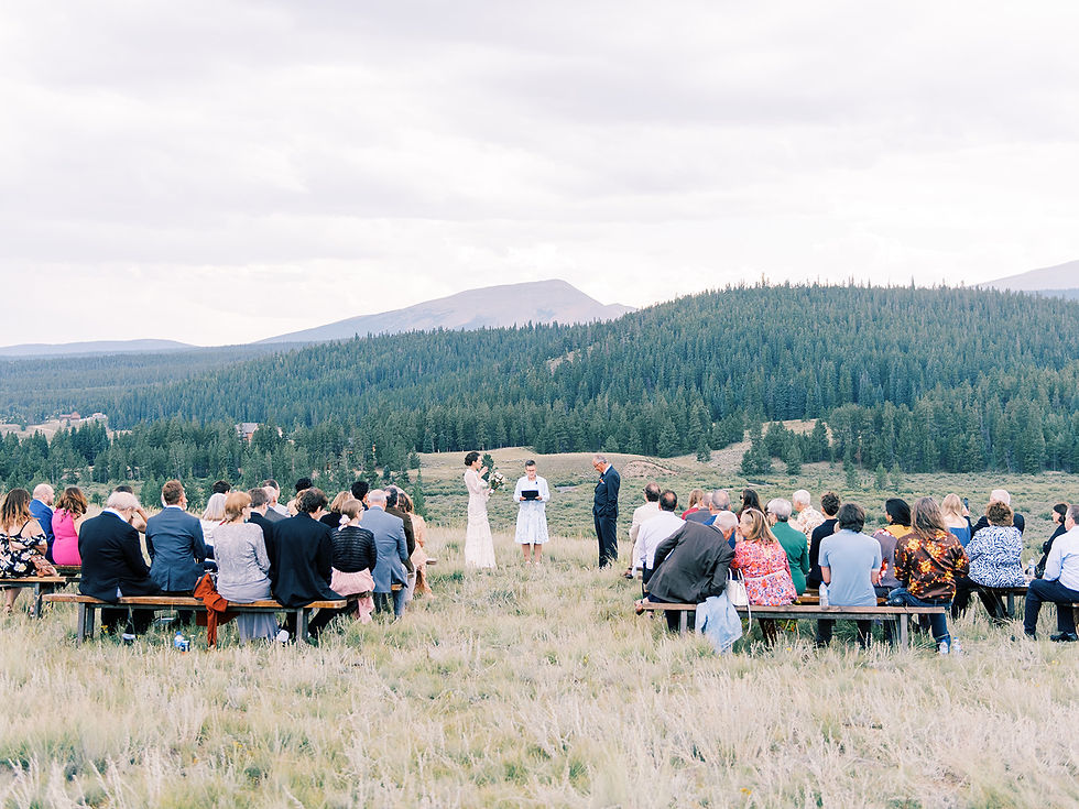 Colorado Wedding Planner - Mountain Wedding