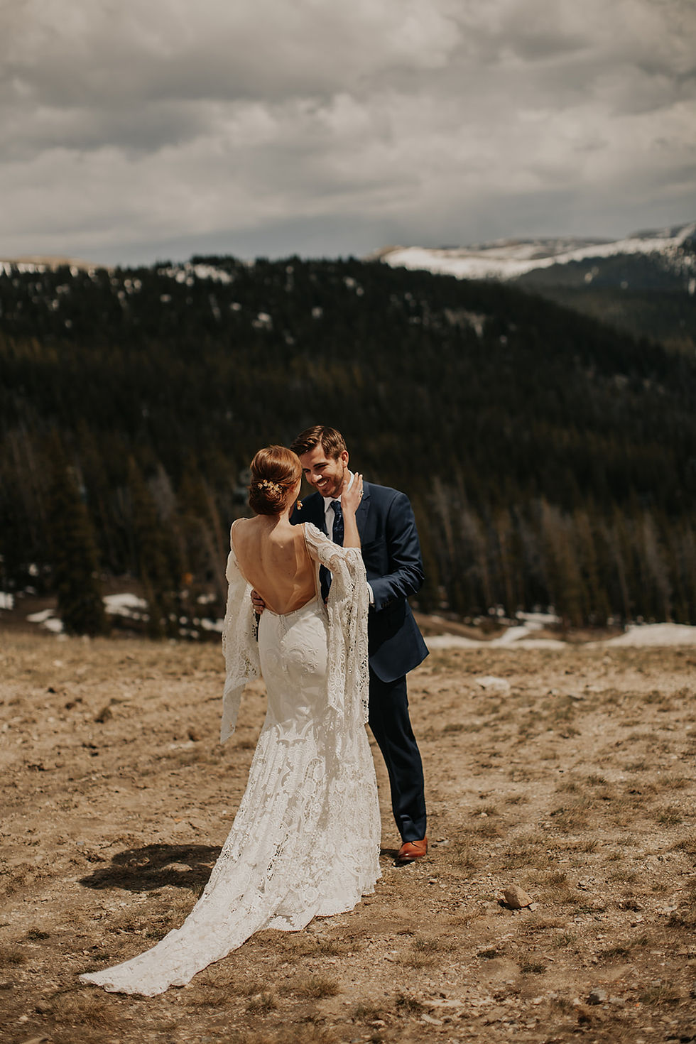 Keystone Wedding Planner - Timber Ridge Wedding - First Look
