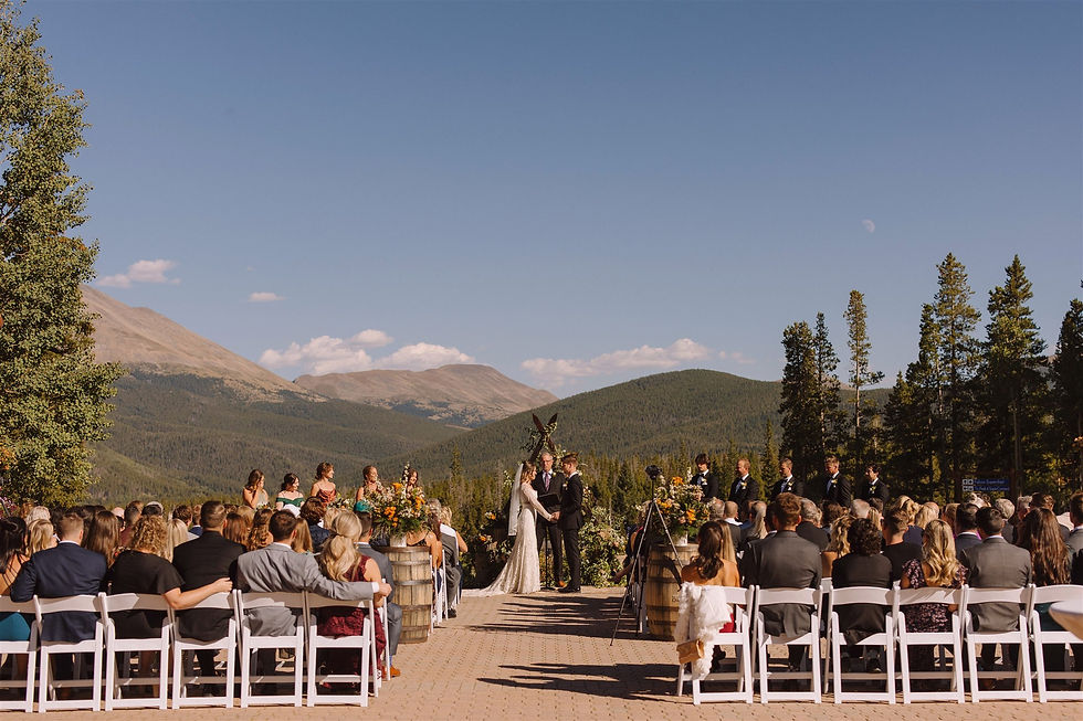 Breckenridge Wedding Planner - Ten Mile Station Wedding - Breckenridge Wedding Ceremony