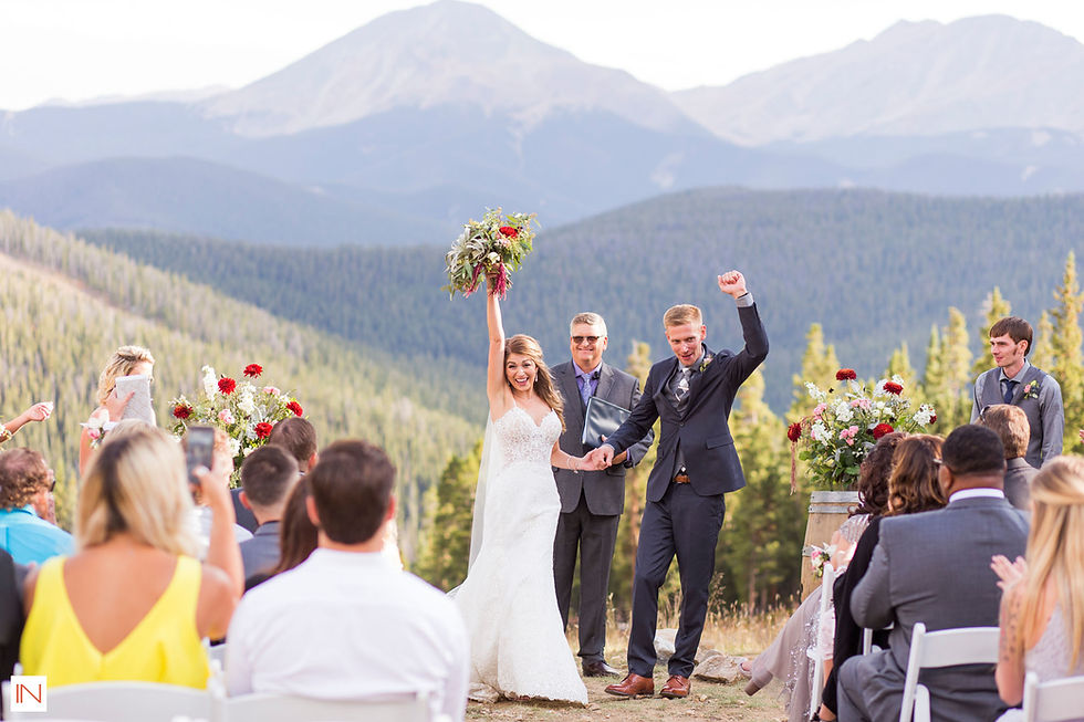 Breckenridge Wedding - Just Married