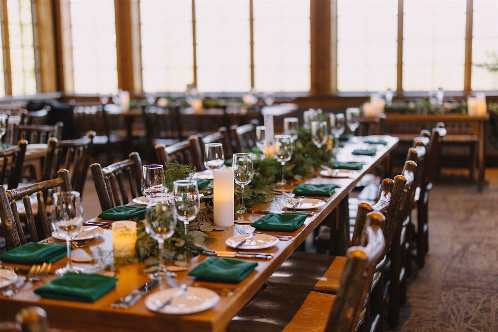 Breckenridge Wedding Planner - Ten Mile Station Wedding Reception