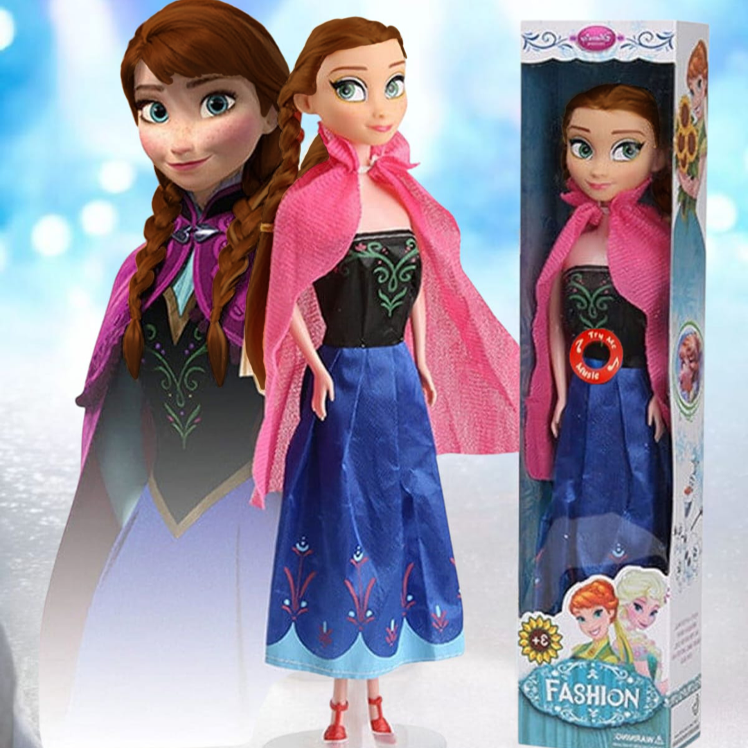 ✨ Kukulla magjike Anna nga Frozen! ❄️