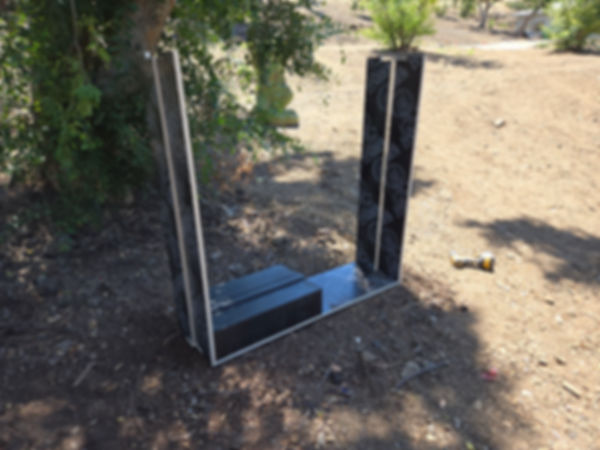 BRIX- 16 unit wooden frame