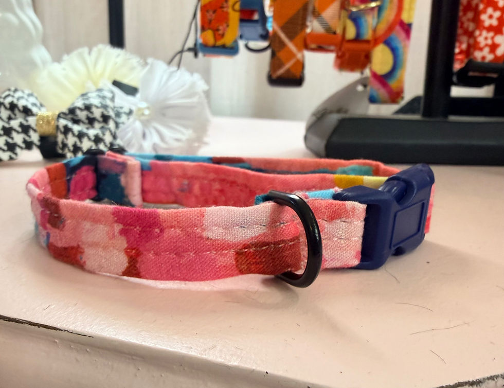 extra small colorful dog collar - cute and comfortable collar for dogs -Little Barks Boutique