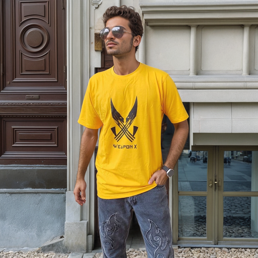 Weapon X Yellow T-Shirt